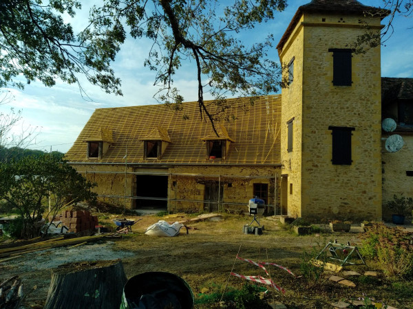 Plan de construction Labastide-Murat